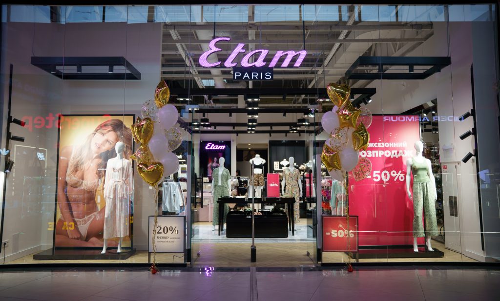 Магазин білизни ETAM